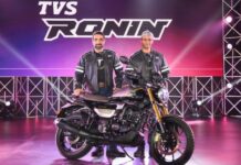 TVS Motor launches TVS RONIN in Indonesia