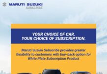 Maruti Suzuki Subscribe introduces Pre-Fixed Buy-Back Price option