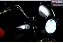 mXmoto unveils macho M16 cruiser bike