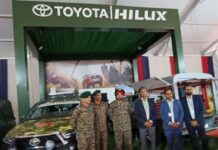 Toyota Kirloskar Motor showcases its special-purpose Hilux at the East Tech 2023