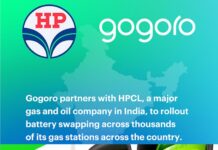 HPCL and Gogoro inks pact to set-up battery swapping across India