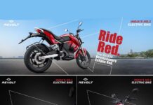 Revolt Motors launches new RV400 in Eclipse Red Colour