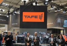 TAFE unveils Electric tractor, showcases H2ICE Concept at AGRITECHNICA 2023