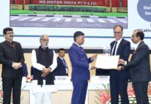 MG Motor India honoured with National Energy Conservation Award 2023
