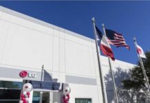 LG Opens its first U.S. factory to produce advanced EV Chargers