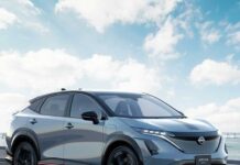 Nissan unveils the Ariya NISMO in Japan