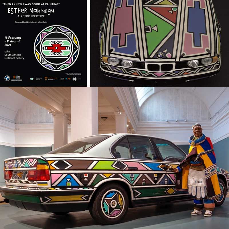 BMW celebrates artistic journey of Esther Mahlangu | Autoguideindia