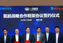 FORVIA joins forces with FAW Jiefang and Air Liquide to accelerate liquid hydrogen for heavy mobility