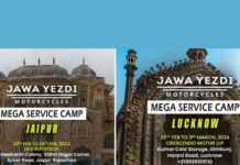 Jawa Yezdi Motorcycles brings its Mega Service Camp to Jaipur and Lucknow
