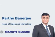 Maruti Suzuki rejigs senior management; Partho Banerjee to be new marketing & sales head