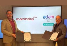 Mahindra signs MoU with Adani Total Energies E-Mobility for EV charging infrastructure access