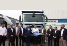 Tata Motors flags-off its next-gen, eco-friendly fleet of commercial vehicles to Tata Steel