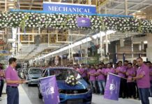 Tata Motors rolls-out 1 millionth car from its Sanand Facility