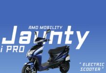 AMO Mobility unveils Jaunty i Pro electric scooter