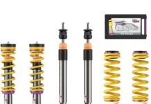 KW automotive develops the KW V3 coilover suspension for the Nio ET5 Sedan