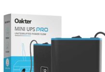 Oakter launches Mini UPS Pro, priced at INR 1,899/-