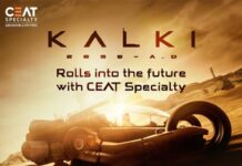 CEAT Specialty collaborates with Kalki 2898 AD for the launch of futuristic tyres for AI Vehicle