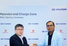 Hyundai ties up with CHARGE ZONE to install high speed EV-Chargers at Hyundai Dealerships