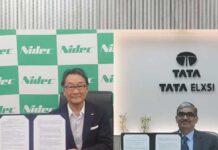 Nidec executes a comprehensive MoU with Tata Elxsi Ltd.