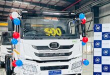 Blue Energy Motors rolls out 500th Green Fuel Truck from Pune plant