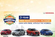Honda Cars India announces “Honda Freedom Fest” with exclusive benefits on Honda cars