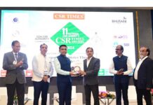 Toyota Kirloskar Motor honoured with CSR Times Award for Swachh Bharat Initiatives in Raichur