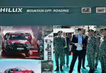 Toyota Kirloskar Motor Showcases Special-Purpose Iconic Hilux at Himtech 2024