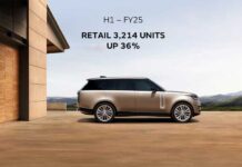 JLR India sold 3,214 units in the first half of FY25, achieving record half-yearly sales