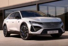 Peugeot E-408 makes its debut at the Paris Motor Show