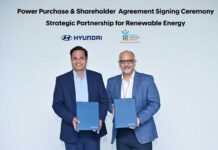 Hyundai Motor India Limited to setup two renewable energy plants in Tamil Nadu