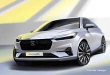 Honda Cars India Ltd unveils Exterior and Interior Sketches of the All-New 3rd Generation Amaze