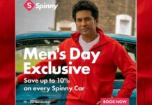 Spinny launches ‘Men’s Day Exclusive’ Campaign with savings upto 10%
