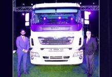 Tata Motors unveils Prima 4440.S AMT, its first AMT Truck, in Saudi Arabia