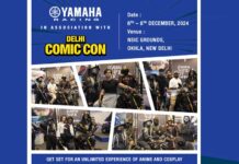 Yamaha makes its debut at Delhi Comic Con, promising an electrifying experience for enthusiasts