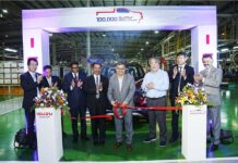 Isuzu Motors India rolls Out 1,00,000th vehicle from Sri City Plant