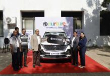 JSW MG Motor India donates MG Hector to Dharmsinh Desai University for automotive education under MG Nurture Program