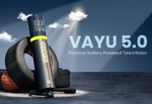 Portronics launches Vayu 5.0, a battery-powered tyre inflator