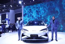 BYD India launches the BYD SEALION 7 Pure Performance eSUV at Bharat Mobility Global Expo 2025