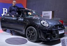 The new MINI Cooper S John Cooper Works Pack launched in India at a price of Rs 55,90,000 (ex-showroom)
