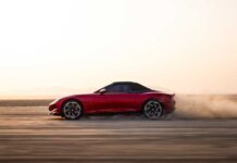 MG Cyberster sets record for fastest 0-100 km/h acceleration at Sambhar Salt Lake