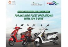 Wardwizard launches fleet operations with 100 Joy e-bikes in Hyderabad