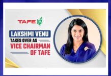 TAFE appoints Dr. Lakshmi Venu as Vice Chairman