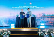 VinFast and PT Arimbi Amartapura sign MoU to establish 22 VinFast stores in Indonesia