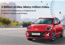 Hyundai Motor India’s ‘Brand i10’ crosses 3 million sales milestone