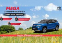 Toyota Kirloskar Motor launches ‘Mega Summer Celebration’ at all South India dealerships