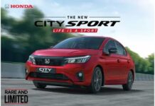 Honda launches New City Sport with bold styling and sporty appeal at ₹14.88 Lakh