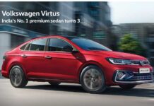 Volkswagen Virtus marks three remarkable years in India