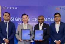 VinFast partners with myTVS to strengthen nationwide after-sales service network in India