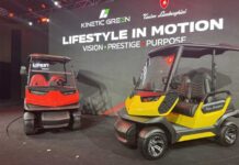 Kinetic Green and Tonino Lamborghini collaborate to launch Premium Electric Golf Carts