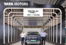 Tata Motors begins production of the All-New Harrier.ev